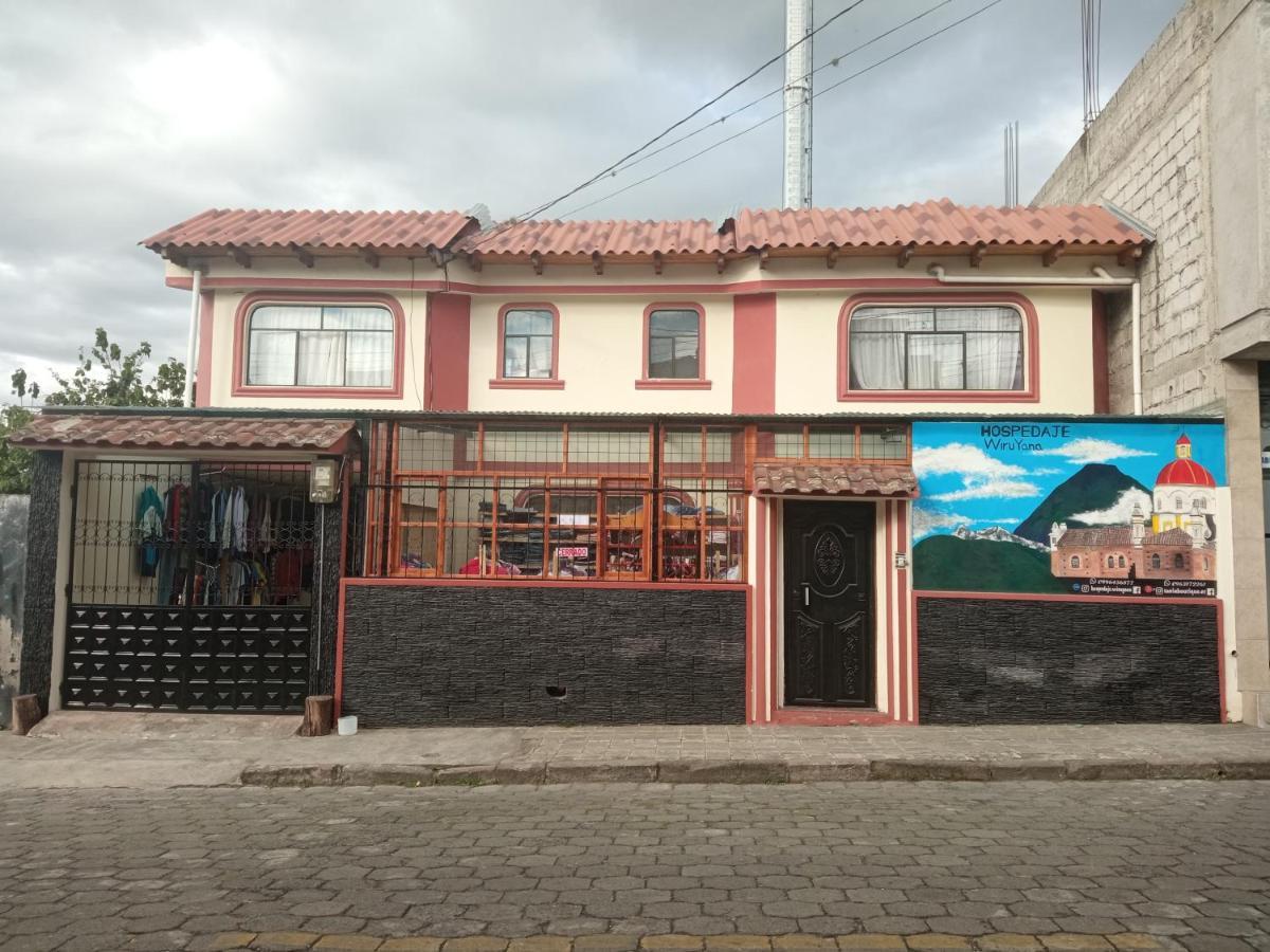 Hospedaje Wiruyana Cotacachi Bagian luar foto